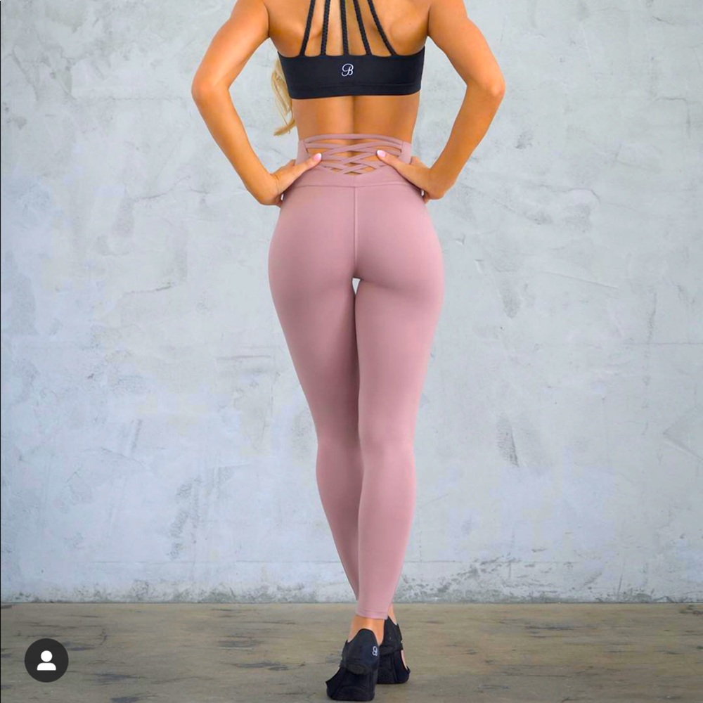 Sexy bombshell sportswear legging dust rose/ M
